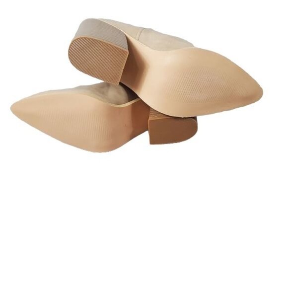 Tan pointy toe ankle coastal cowgirl boot new! - Picture 7 of 7